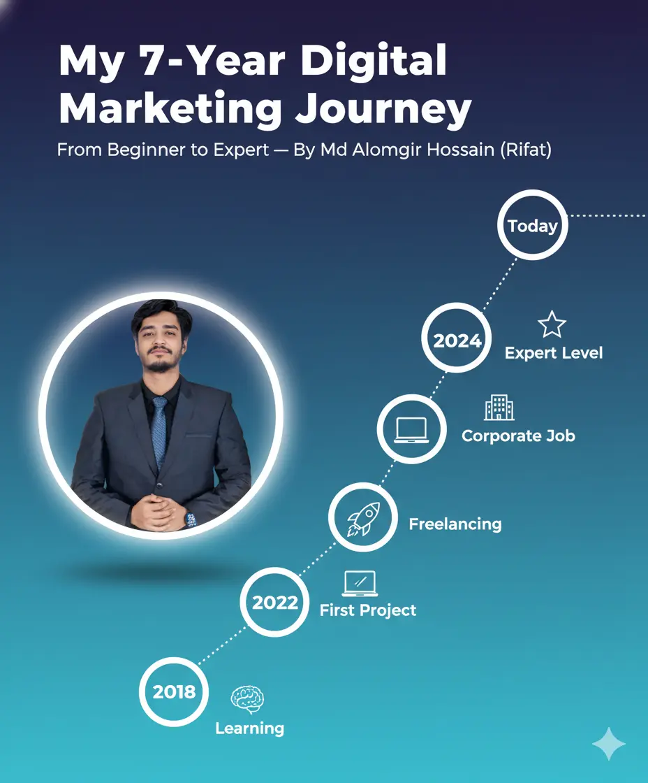 My 7 year Digital Marketing Journey